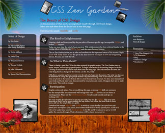 CSS Zen Garden Website CSS Zen Garden Website